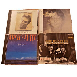 Bundle of 4 Beatles John Lennon and Paul McCartney CD's